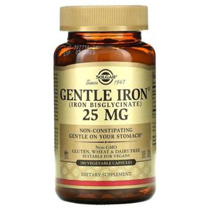 해외배송 Solgar 솔가 젠틀 아이언 25mg 180베지캡슐 Gentle Iron