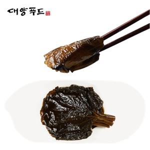 [대양푸드] 실속 대용량 알싸한 고추냉이잎 장아찌 절임 2kg