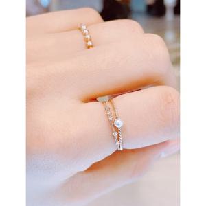 미니골드 18K 소니아 펄 미스링 RETM4118