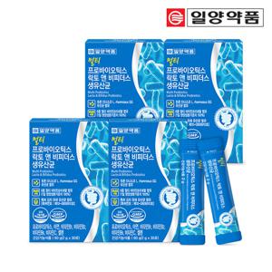 일양약품 멀티 프로바이오틱스 락토바실러스 비피더스 생 유산균 4박스 4개월분