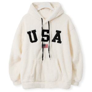 [엠엔씨][MNC] 남녀공용 USA 양털후드티 (MDHD160OC)