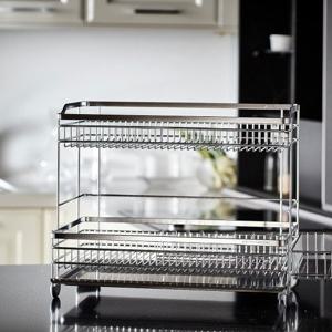 한샘 시그니처 스텐 식기건조대 2단