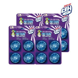 [이지오프뱅]이지오프뱅 청크린 드롭 변기세정제 4개입 x4개