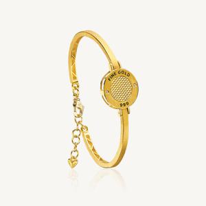 수앤진골드 파인골드 라운드 뱅글 팔찌 24K 순금 18.75g