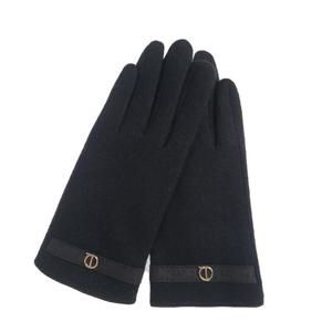 [루이까또즈(장갑)]중앙 장식 여성모장갑 IGVLW20049