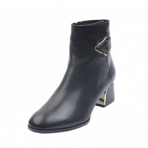 소다 여성 장식 앵글부츠 ALB203 LC10 흑색 (5cm)