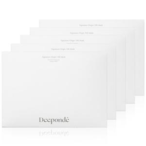 디폰데 시그니처 오리진100 마스크팩 22g 10매 / 흰목이버섯 / 식물성 히알루론산