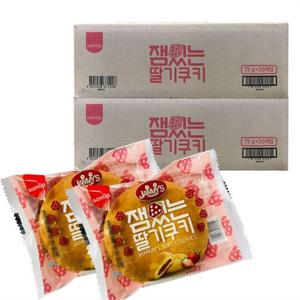 [삼립식품]잼있는딸기쿠키 75g 1박스 (20개입) 2개