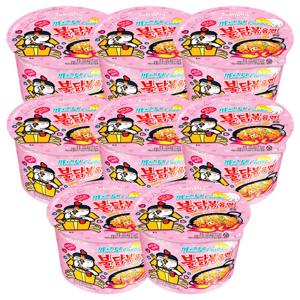 삼양 까르보불닭볶음면 큰컵 8개