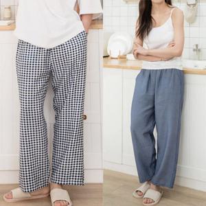 [강물처럼]빅사이즈사랑해요 J064L307 네트9부인견파자마팬츠 BZ