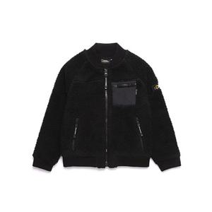 [내셔널지오그래픽 키즈] N194KFT940 윌소니 플리스 집업 CARBON BLACK