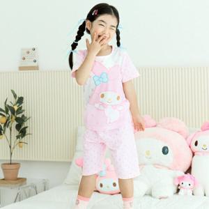 [레노마 이너웨어]마이멜로디 아동 하트 5부 상하세트 PK 0D1WU6