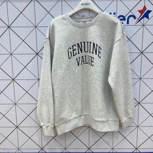 에꼴리에 TC01 노기모 아치 로고 맨투맨티 23D0733