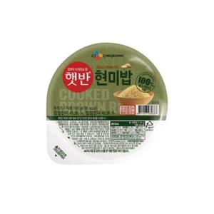 [CJ제일제당] 햇반 100% 현미로 지은 밥 130g 18개