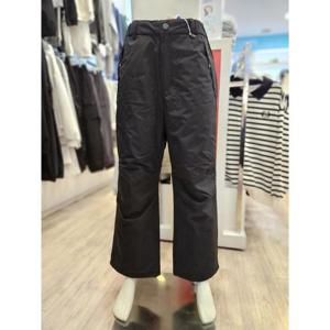 에꼴리에 세이브존03 입체라인 스트레이트 보드 바지 23D0210-BK