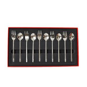 휘슬러 모던 커트러리 디저트 세트 10P(스푼 5P + 포크 5P)