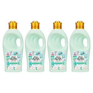 [샤프란] 아우라 스모키머스크 1L x 4개 섬유유연제