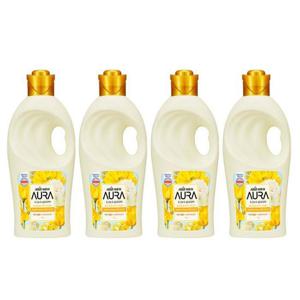 [샤프란] [샤프란] 아우라 미드나잇골드 1L x 4개 섬유유연제