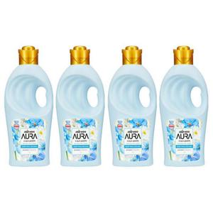 [샤프란] 아우라 홀리데이판타지 1L x 4개 섬유유연제