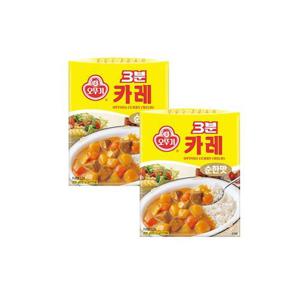 [오뚜기] 3분 카레 순한맛 200g 6개