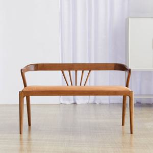 스코나 버네스 물푸레 애쉬 원목 2인 1100 벤치 의자