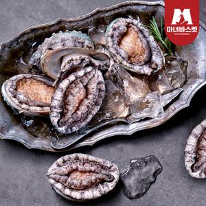 [마녀바스켓] 국내산 해남 완도활전복 프리미엄 500g(4~5미)+전복칼