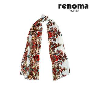 [레노마(스카프)]간절기 스카프 페즐리나염 FRT263