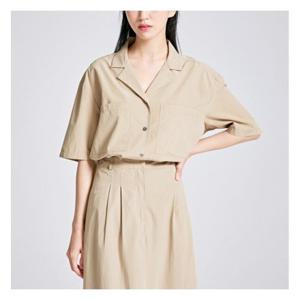 [스파오]화섬 오픈카라 셔츠 (SPBWB38W02-T)