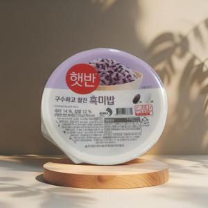 [CJ제일제당] 햇반 흑미밥 210g 36개