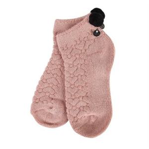 [링스골프]가을 여성 하트 자가드 폼폼 단목 L21B3SC751_BP