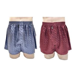 [와코루]자가드 조직의 실크100% 트렁크팬티(WMP5175D GY WI)