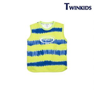 [트윈키즈] 물나염 민소매 티셔츠(TAMT2T19_LM)