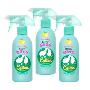 [온더바디] 발을씻자 코튼 풋샴푸 프레쉬 레몬민트 385ml 3개