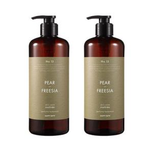 해피바스 스킨케어 퍼퓸 바디워시 페어앤프리지아향900g x 2개