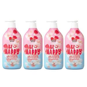 해피바스 스마일 바디워시 릴렉싱 체리베리 900g x4개