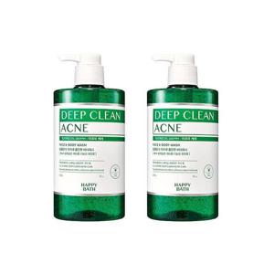 해피바스 딥클린 티트리 아크네케어 바디워시 900g 2개