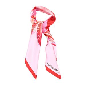 (명품) 페라가모 플라워 프린트 실크 스카프 31014