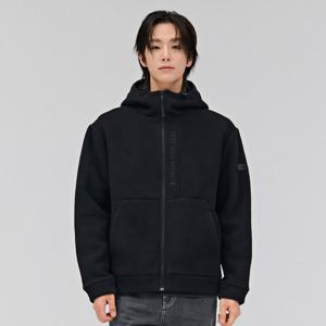 공용 폴라폴리스 보아 본딩 후드집업-DFZU4303D03