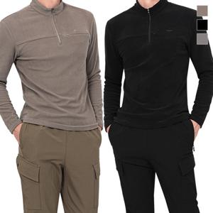 버팔로 아웃도어 기능성 기모 하프집업 티셔츠 Model No_CB4094