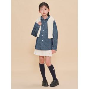 [빈폴키즈]데님 코듀로이 셔츠 블루(BI4X64U90P)