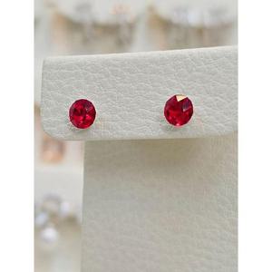 볼라레 세이브존03 볼라레 오스트리아스톤 루비5부 써지컬스틸귀걸이 AGSSS1630A