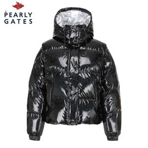 [파리게이츠] 파리게이츠 여성 홀로그램 후드&소매 탈착 다운 점퍼 521D4JP683_BK