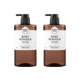 해피바스 오리지널컬렉션 베이비파우더바디워시 910G 2개