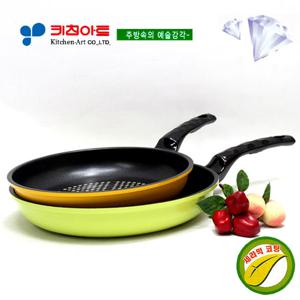 키친아트 아미(AMI)세라믹 다이아코팅 후라이팬2종(D)SET(26+30)