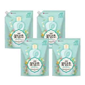 [샤프란] 샤프란 꽃담초 섬유유연제 화이트로즈 리필 1.6L 4개입