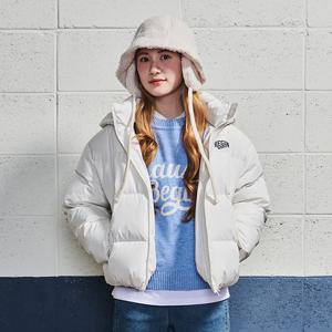 [에꼴리에] 여자 겨울이월 후드착탈하이넥푸퍼다운점퍼(24D1152)