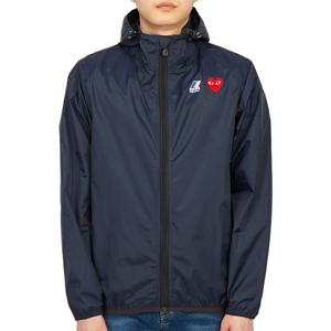 꼼데가르송 X 까웨 후드 레인 자켓 AZ J501 051 1 (남여공용)
