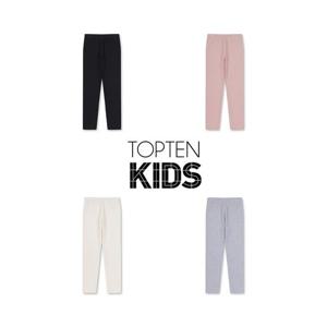 [탑텐키즈]MKE5PT2908 여아) 에센셜 기모 골지 9부 레깅스