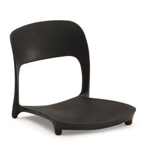 코비아 좌식의자-고정형-블랙