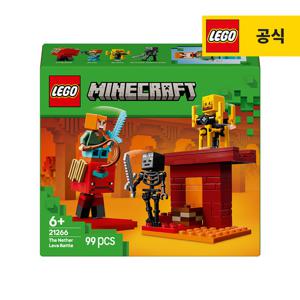 레고 마인크래프트 21266 네더 용암 전투 [레고공식]